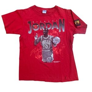 Vintage Starter 1989 Michael Jordan Chicago Bulls T Shirt Size:XL